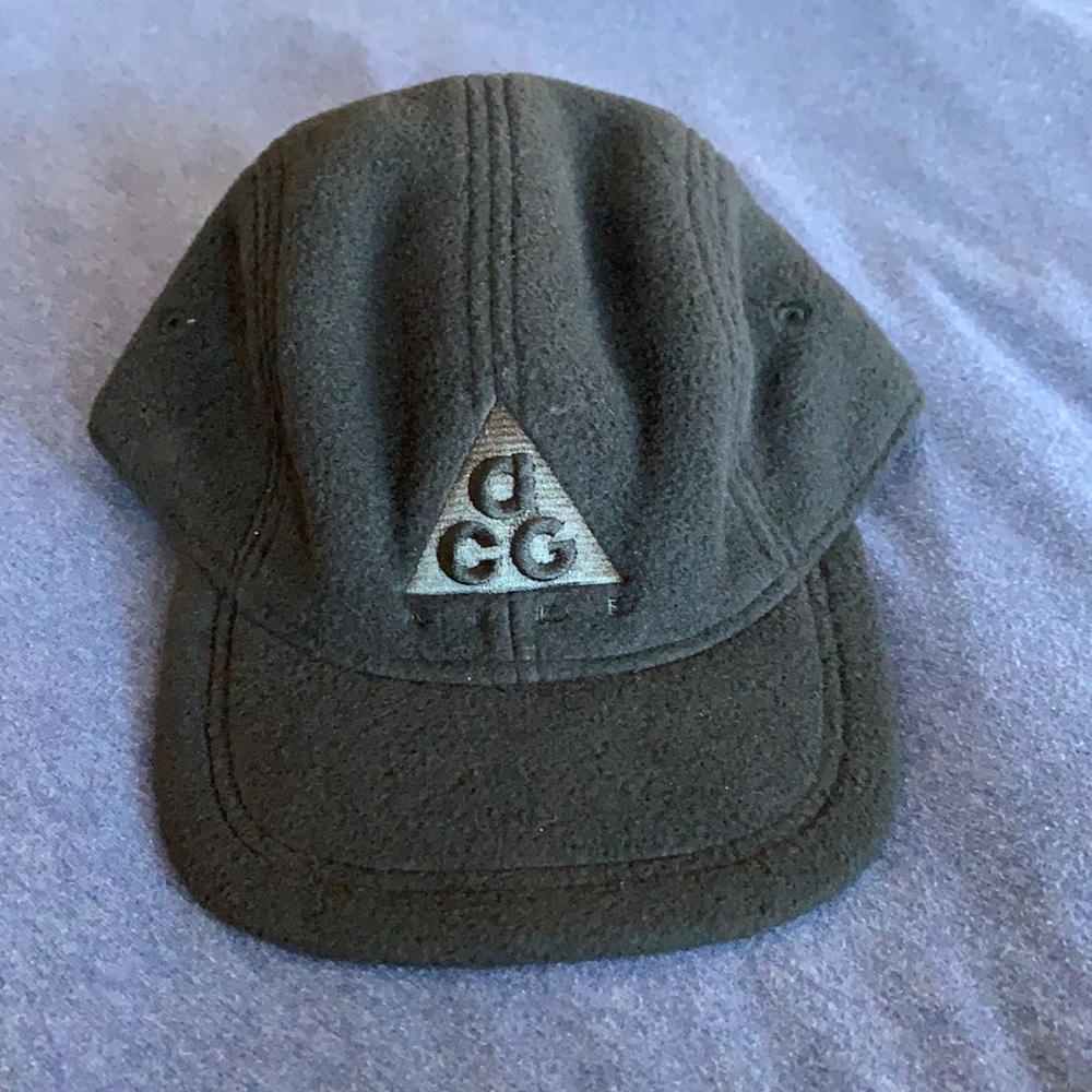 ‼️SOLD‼️Nike ACG soft black hat! New - Picture 1 of 5